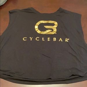 CYCLEBAR lose fitting gold foil crop